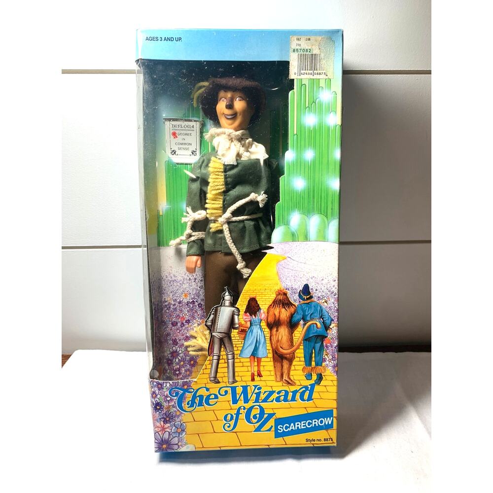 The Wizard of Oz SCARECROW Doll 1988 Vintage